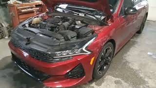 Kia K5 Fuse Box and OBD2 Port Locations