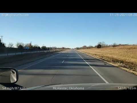 BigRigTravels LIVE | Savanna, OK to Lancaster, TX (11/28/21 8:05 AM)
