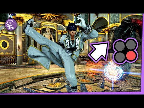 Tekken Minute Combos - Claudio Serafino Sky Slash Nova [4K]