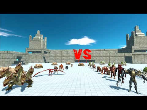Millions of Xenoferm and Swarm Bugs vs Infernals and Fantasy - Animal Revolt Battle Simulator