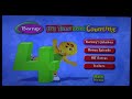 Barney It S Time For Counting 2006 DVD Menu Walkthrough