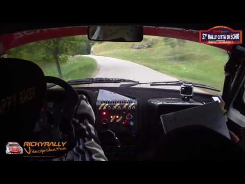 CAMERA-CAR SANGUIN - SINIGAGLIA 27° RALLY CITTA' DI SCHIO 2017 P.S.7 SANTA CATERINA-ENNA