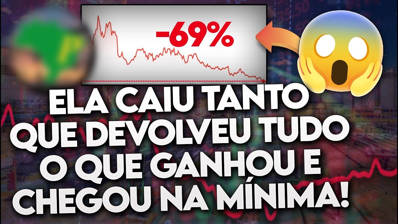 Conheça 5 AÇÕES que ESTÃO nas MÍNIMAS! (É uma OPORTNIDADE ou um GRANDE RISCO?) - TOP 5