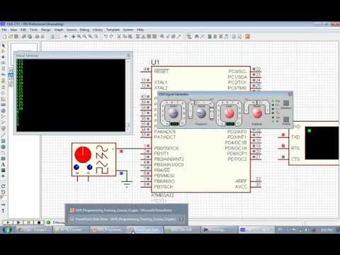 AVR Programming Crash Course 2012 Session:13 (Counter0).wmv