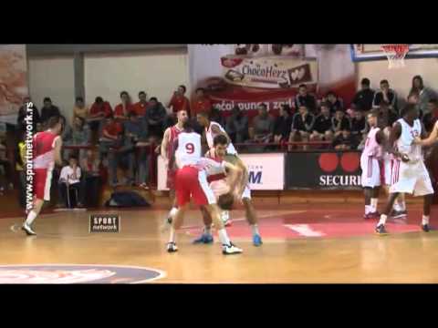 23.02.14 Košarka, EL juniori, C.zvezda - INSEP 56-42