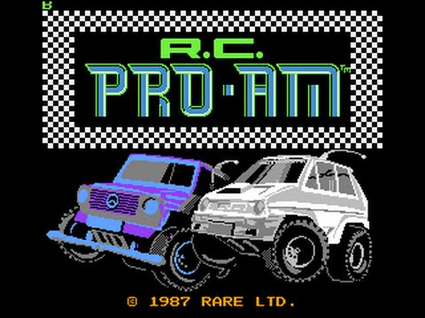 R.C. Pro Am NES Gameplay
