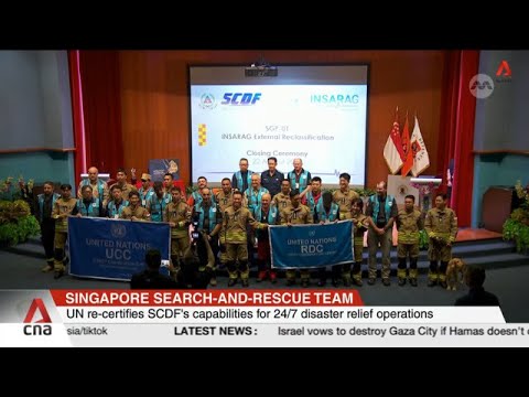 SCDF's Operation Lionheart retains status as Heavy Urban Search and Rescue Team