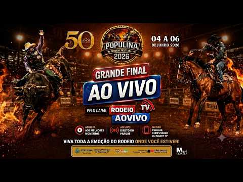 #rodeioaovivo POPULINA -SP (SÁBADO)