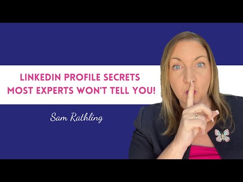 LinkedIn Profile Secrets! What Makes an Effective ... - YouTube