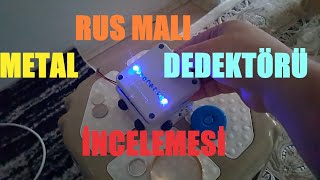 rus malı metal dedektörü/tek para 30cm /ayırımsız/ayırımlı dedektör/denemeleri/k