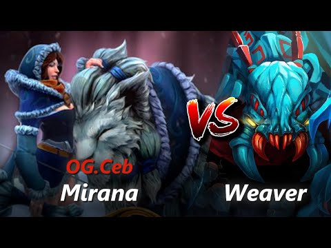 Ceb offlane Mirana vs Weaver/Marci | First 10 minutes