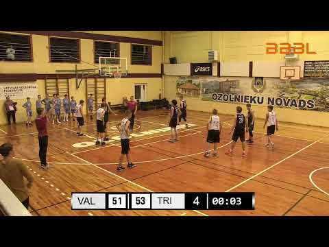 Valmiera 2005 vsTrinta 2005 BBBL boys U15