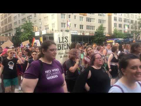 27th Annual NYC Dyke March, June 29, 2019