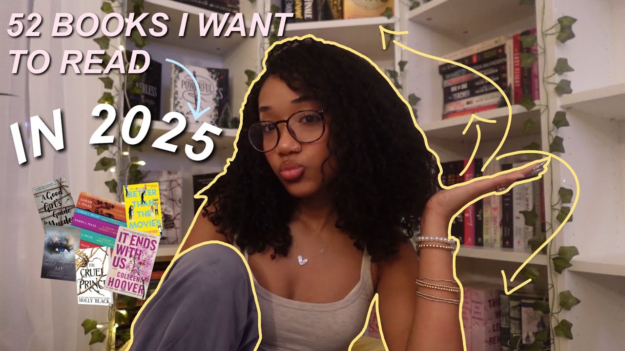52 BOOKS I WANT TO READ IN 2025!! 📚🎊 | Keyoríe Eliaña