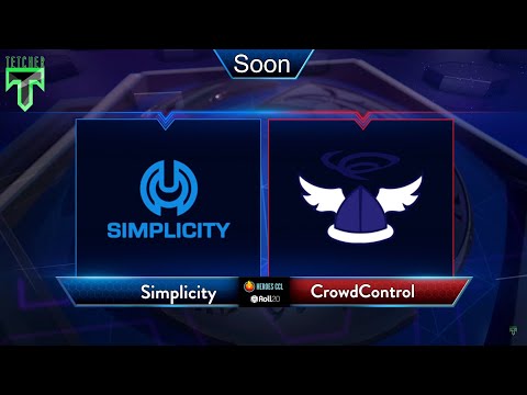 [HeroesCCL by Roll20] Simplicity vs. CrowdControl - Week 5 Day 2