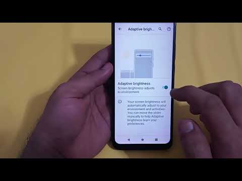 Nokia g11 plus adaptive brightness setting, how to enable adaptive brightness in Nokia g11 Plus