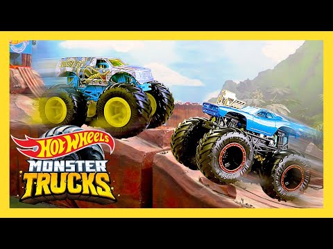 EXTREME WÜSTENBERG - CHALLENGE 🏜️ | Monster Trucks | @HotWheelsDeutschland