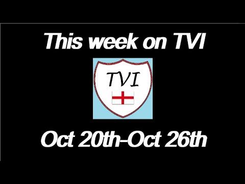 THIS WEEK ON TVI: Oct 20th-Oct 26th