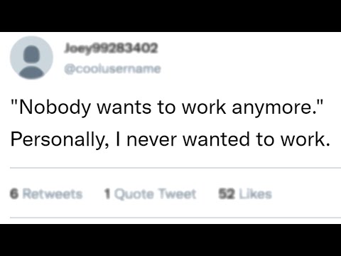 r/Antiwork | nobody wants to work anymore 😭😭