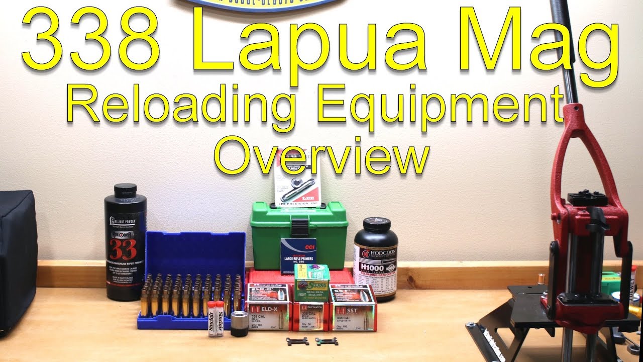 338 Lapua Magnum Reloading equipment overview