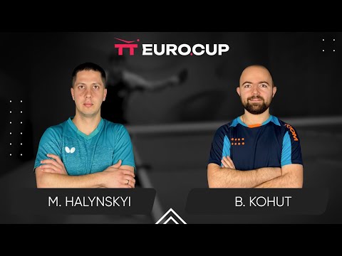 16:30 Mykola Halynskyi - Bohdan Kohut TT Euro.Cup Ukraine Elite. TABLE 3 21.01.2025