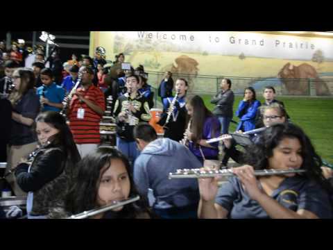 Grand Prairie High School Band - Game 6 - Middle School Night Fun 1