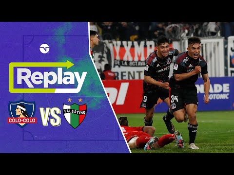 TNT SPORTS Replay: Colo Colo 1 - 0 Palestino - Copa Chile Easy 2023
