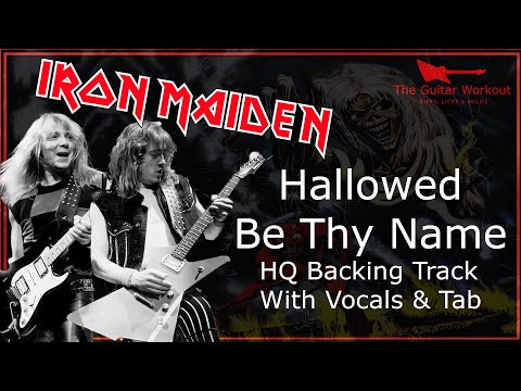 Iron Maiden - Hallowed be thy Name (con voz) Backing Track