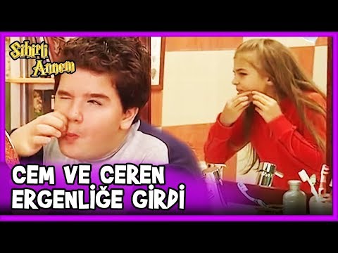 Cem ve Ceren Ergenlik Dönemine Girdi - Sihirli Annem 73. Bölüm