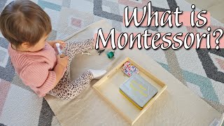 THIS IS MONTESSORI! Montessori Method At Home & Montessori Education Explained! What is Montessori?