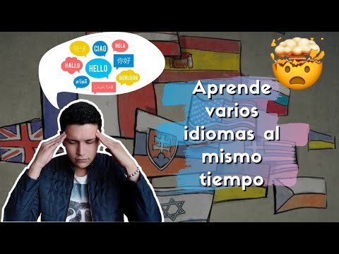 📚(4+1) Tips for learning several languages ​​at once🤯|How to become a polyglot?🧠👅📚