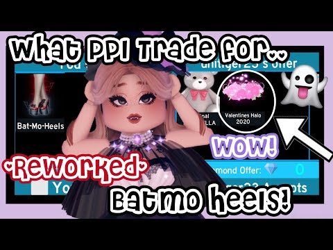 What People TRADE for REWORKED Bat- Mo Heels!! *OMGG!* Royale High Halloween Update!