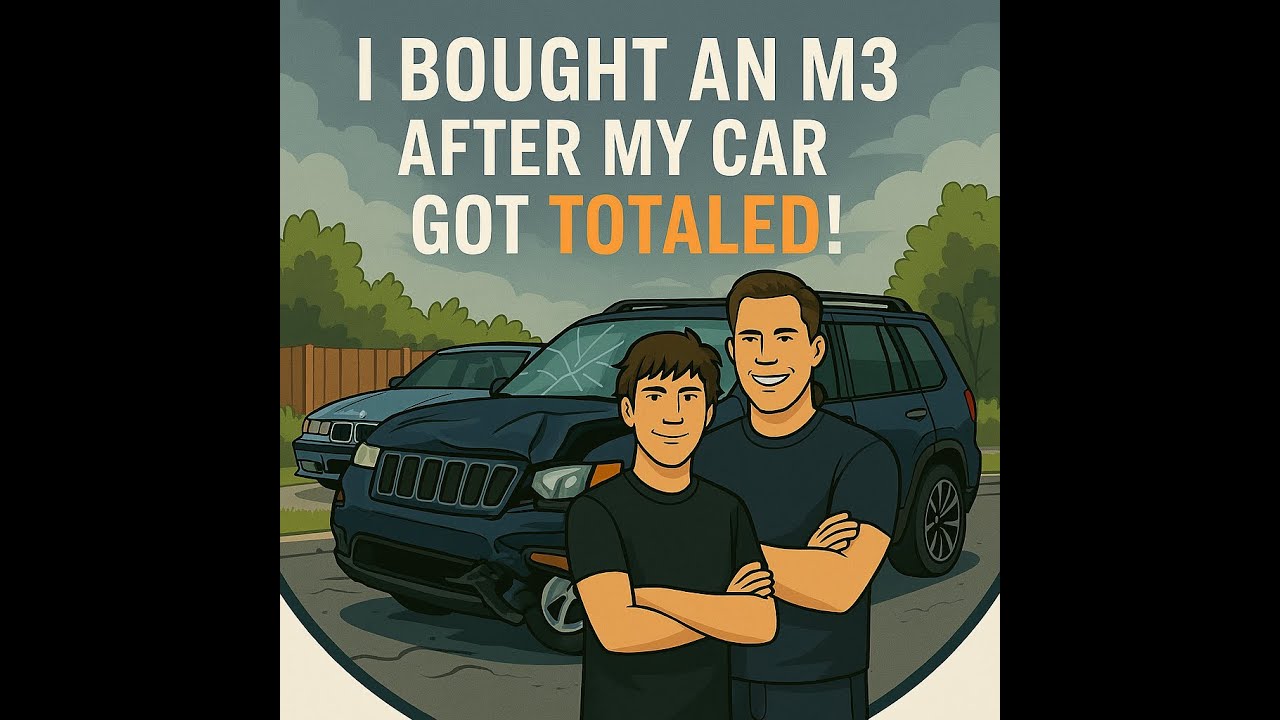 My son totaled my car, so I bought a BMW M3!!
