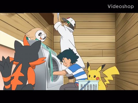 Ash finds Profesor Kukui’s mask