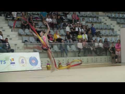Sonia Denisa Ichim CSM Arad Senior Ribbon AA Romanian Rhythmic Gymnastics National Championship Juni