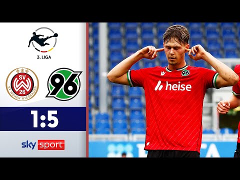 Hannover überrennt Wiesbadener! | SV Wehen-Wiesbaden - Hannover 96 II | Highlights - 3. Liga 2024/25