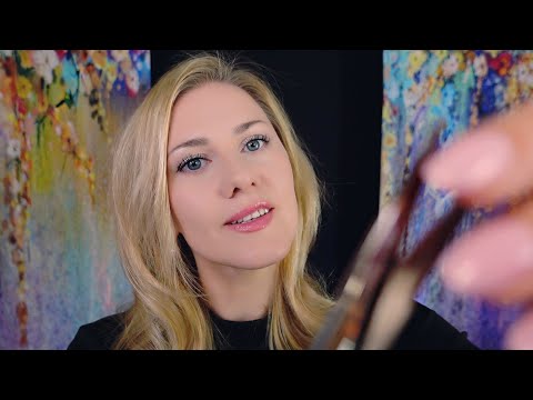 Sleep-inducing Hair Oil Treatment ✂️ ASMR