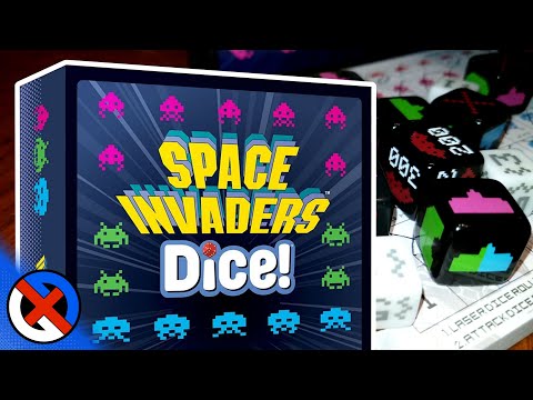 Space Invaders Dice Game | Space Combat on your Tabletop?