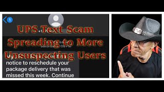 Fake UPS Text Scam