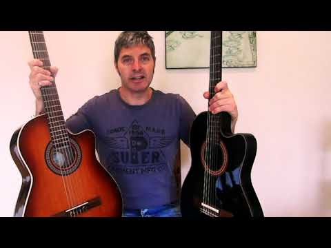 Guitar DEMO: Electro Nylon Shoot Out! (Old Gibson vs New La Patrie)