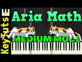 Aria Math Minecraft Voluma Beta Medium Mode Piano Tutorial Synthesia
