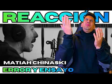 ARGENTINO REACCIONA // ERROR Y ENSAYO - MATIAH CHINASKI EN LA CELDA DE BOB // OTRO NIVEL!!