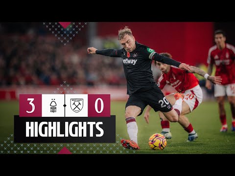 Résumé Nottingham Forest vs West Ham Journée 10