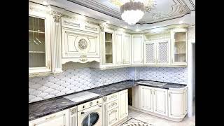 Классическая угловая бежевая кухня Проект 158 фото 4