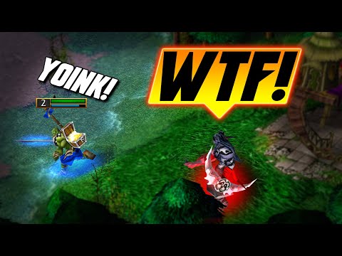 This man is yoinking items and creep jacking - WC3 - Grubby