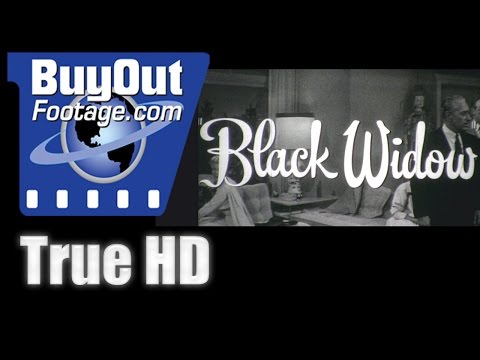 afbeelding Black Widow - 1954 HD Film Trailer