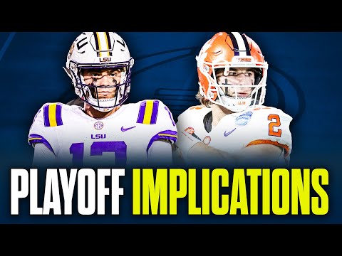 This Game Could Decide the National Title: Clemson vs LSU