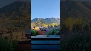 The most gorgeous rooftop restaurant in Jackson, Wyoming (2023 edition) #travelvlog #jacksonhole