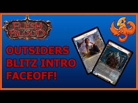 Outsiders Blitz Intro Deck Uzuri Vs Riptide | Flesh and Blood
