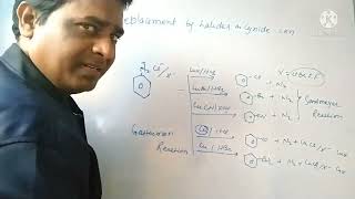 L:23 Amines : Chemical reactions: Reactions involving displacement of Nitrogen.